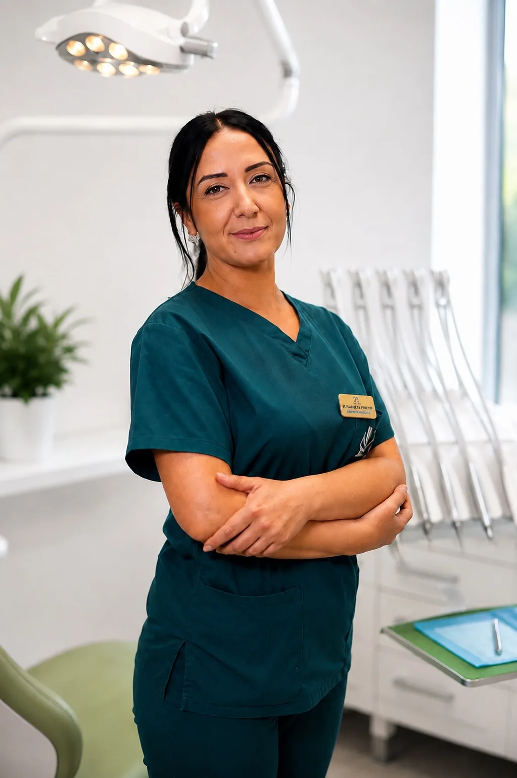 Elisabeta Pricop, asistentă medicală la Elite BioDental Vaslui